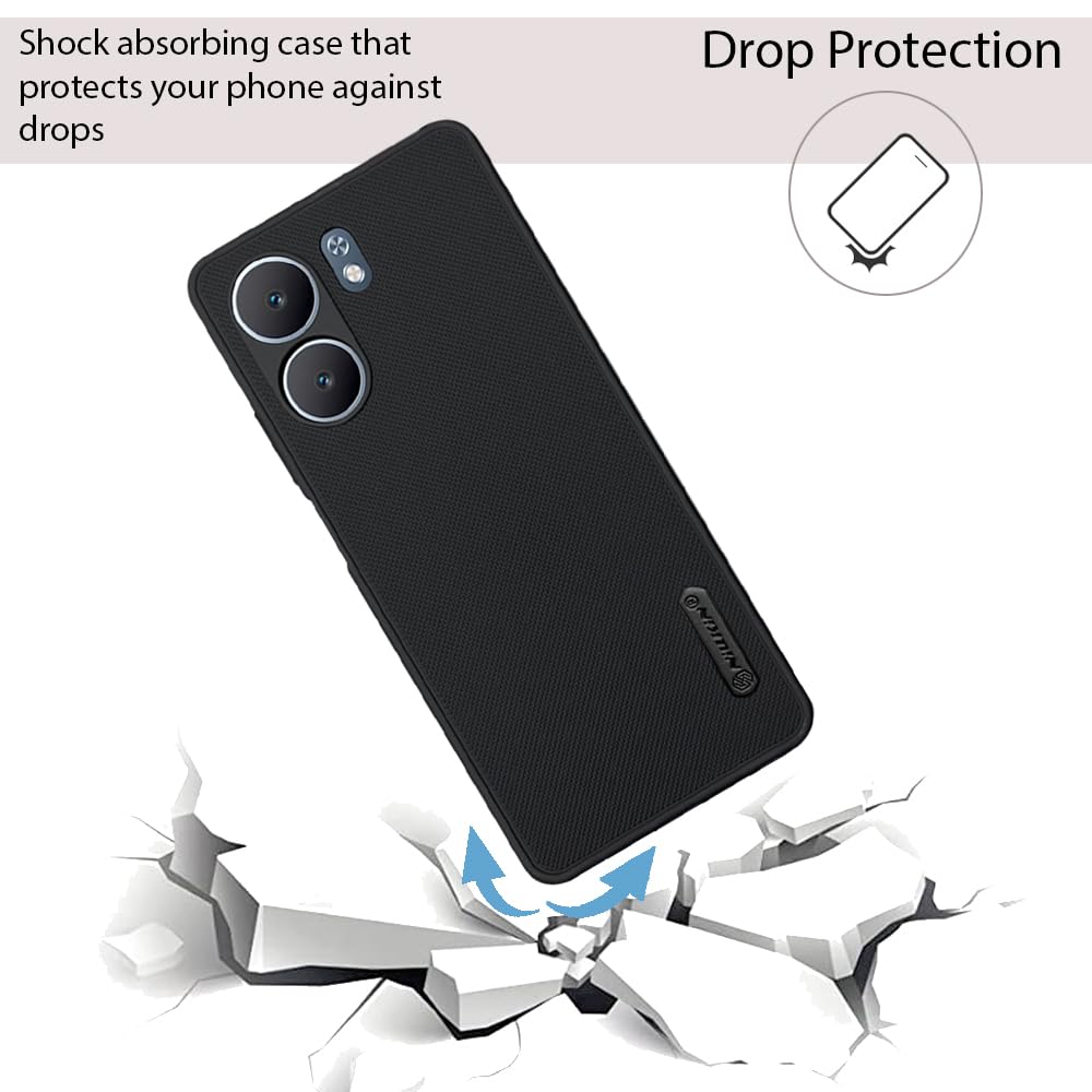 NIUKIN Super Frosted Dotted Case for Oppo A5x 5G