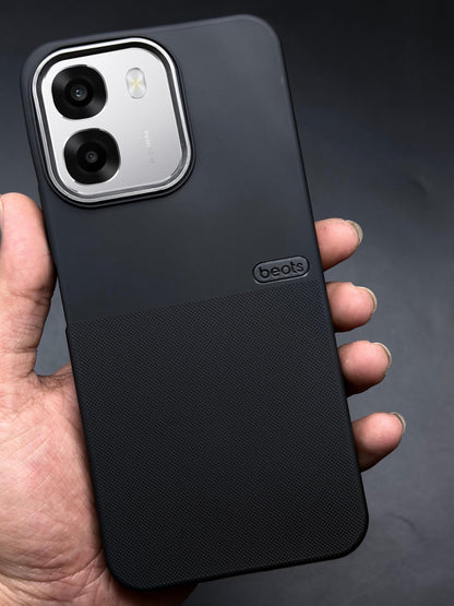 BEOTS Rugged back case with Camera Ring for Oppo A6 5G