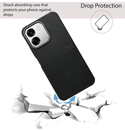 BEOTS Rugged back case with Camera Ring for Oppo A6 5G