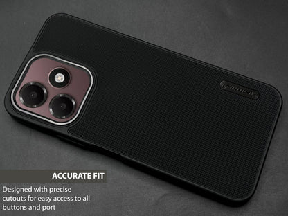 NIUKIN Super Frosted Dotted Case with Camera Ring for Oppo A6c