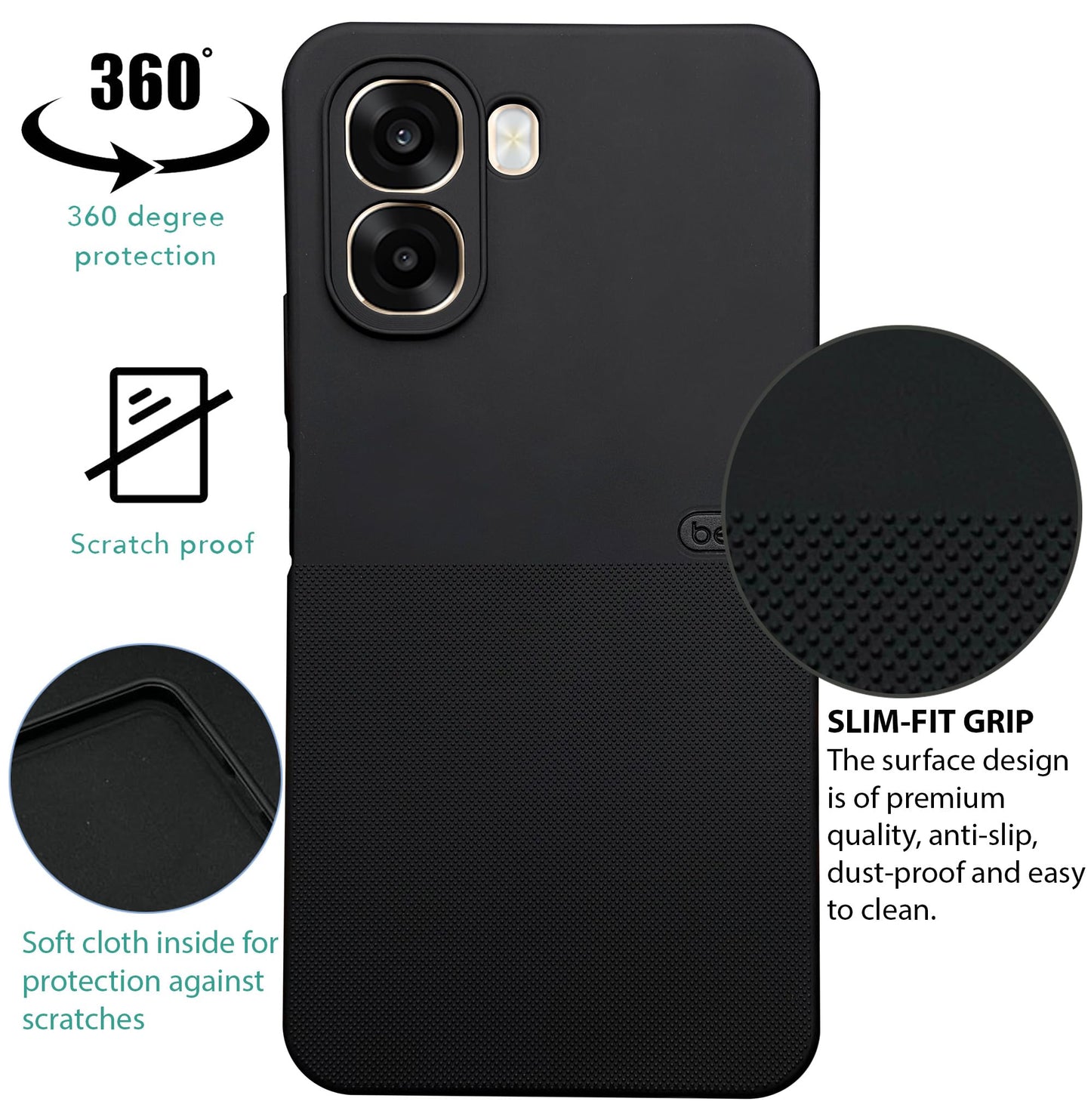 BEOTS Rugged back case for Oppo A6x