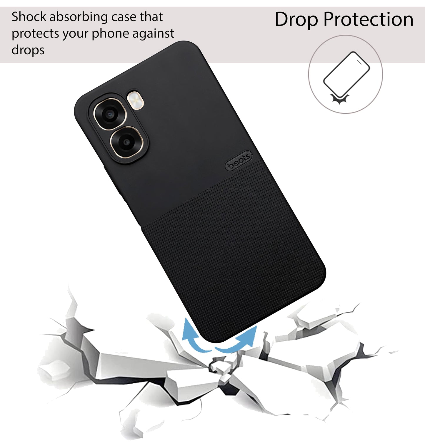 BEOTS Rugged back case for Oppo A6x
