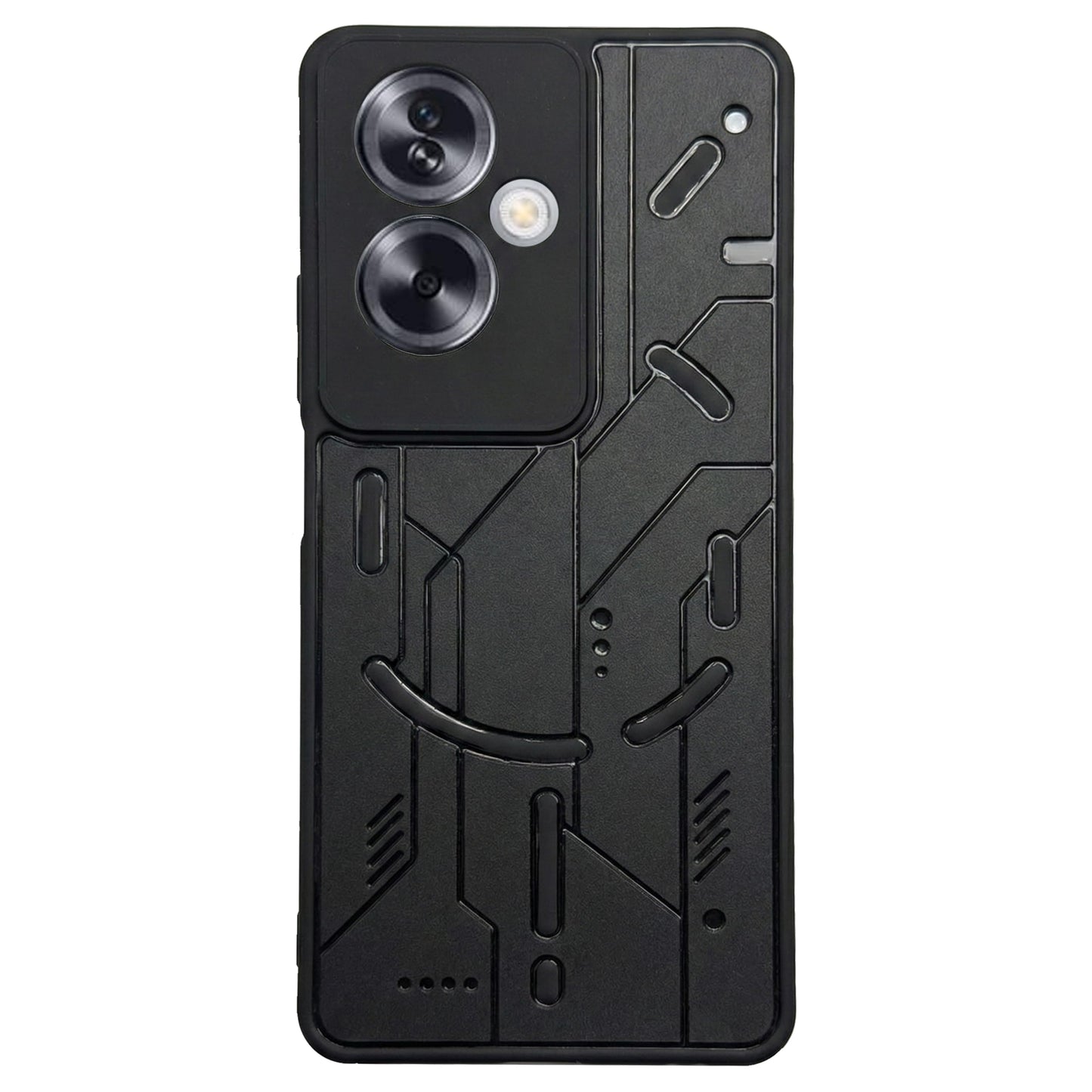 Cyber Design Soft Back Case for Oppo A79 5G
