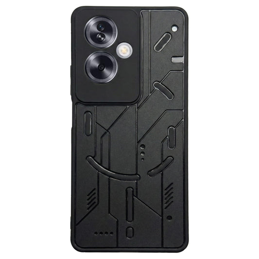 Cyber Design Soft Back Case for Oppo A79 5G