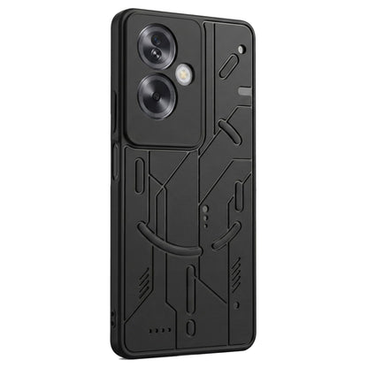 Cyber Design Soft Back Case for Oppo A79 5G
