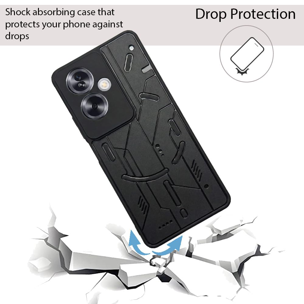 Cyber Design Soft Back Case for Oppo A79 5G
