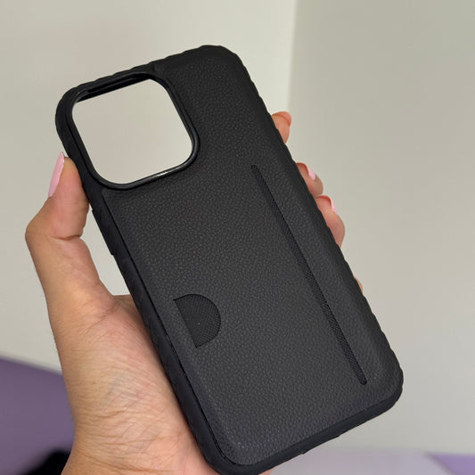 Piblue Leather Case with Card Holder for iPhone 13 Pro