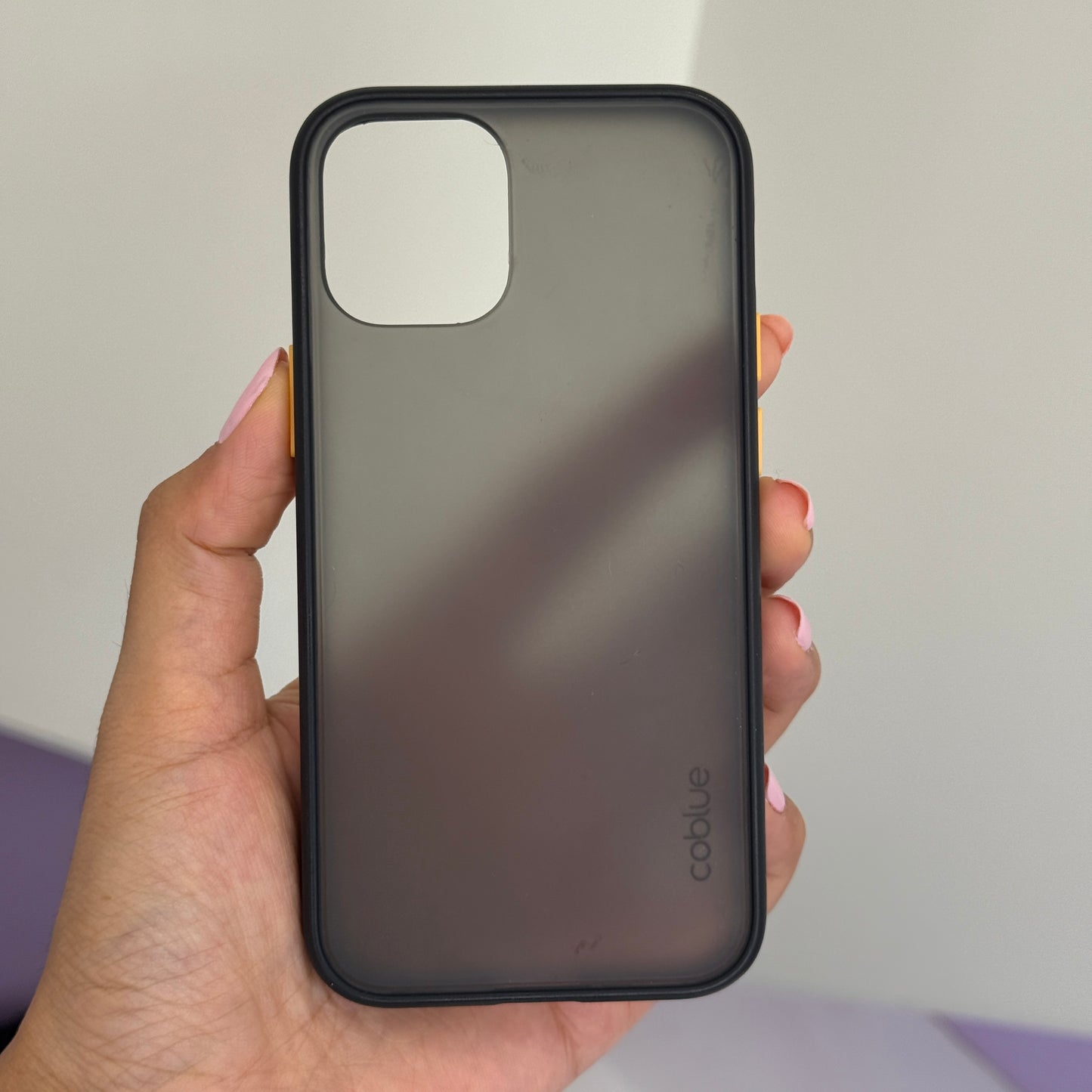 Coblue Matte Transparent Case for iPhone 12 Pro Max