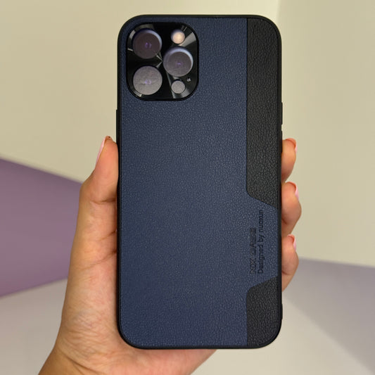 NX Leather Case with Camera Protection for iPhone 12 Pro Max