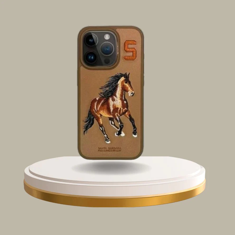 Santa Barbara Polo & Racquet Club Boris Series Leather Case for iPhone 16 Pro Max