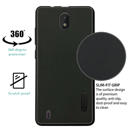 NIUKIN Super Frosted Dotted Case for Nokia C01 Plus