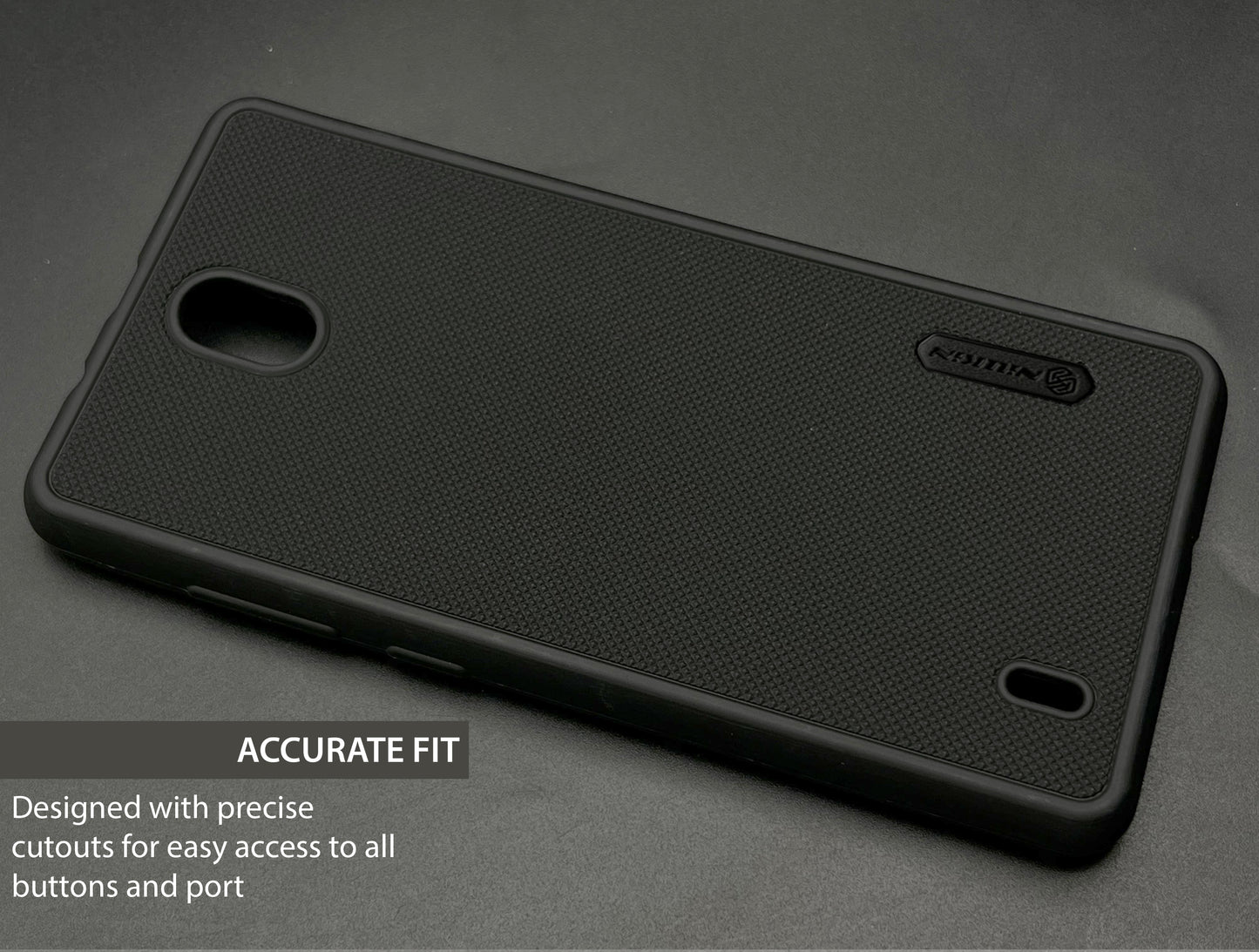NIUKIN Super Frosted Dotted Case for Nokia C01 Plus