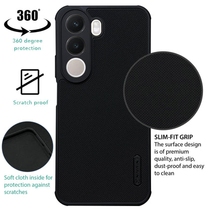 NIUKIN Super Frosted Dotted Case for Realme C100x