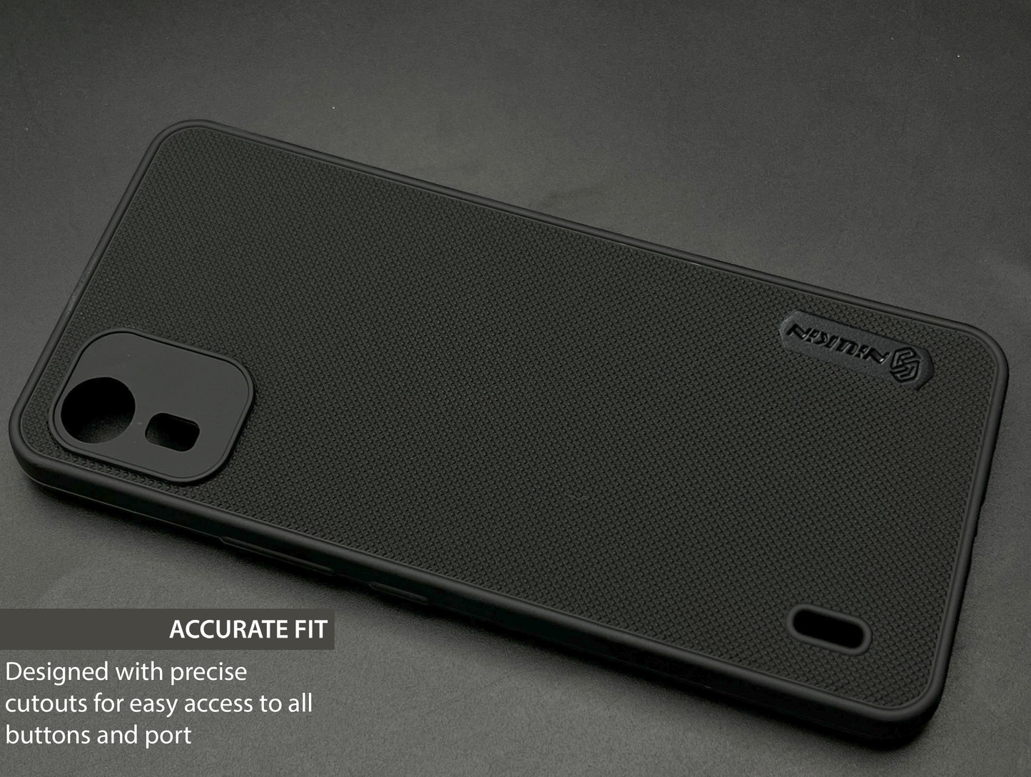 NIUKIN Super Frosted Dotted Case for Nokia C12 Pro