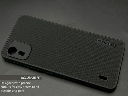 NIUKIN Super Frosted Dotted Case for Nokia C12 Pro