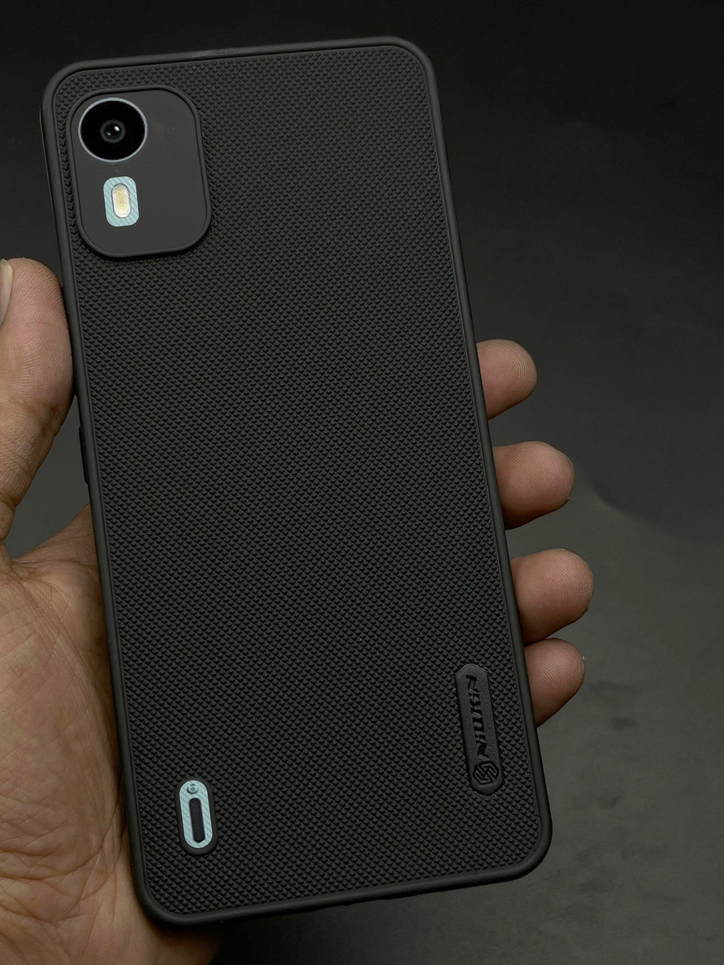 NIUKIN Super Frosted Dotted Case for Nokia C12 Pro