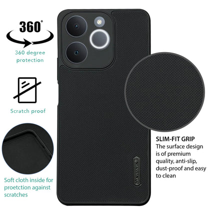 NIUKIN Super Frosted Dotted Case for Realme C71