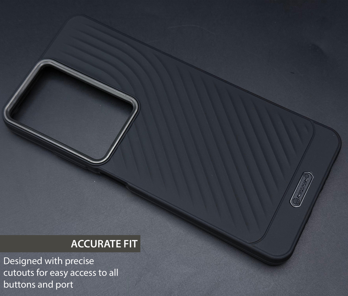 Ripple Wave Case with Metallic Camera Ring for Realme C75(5G)