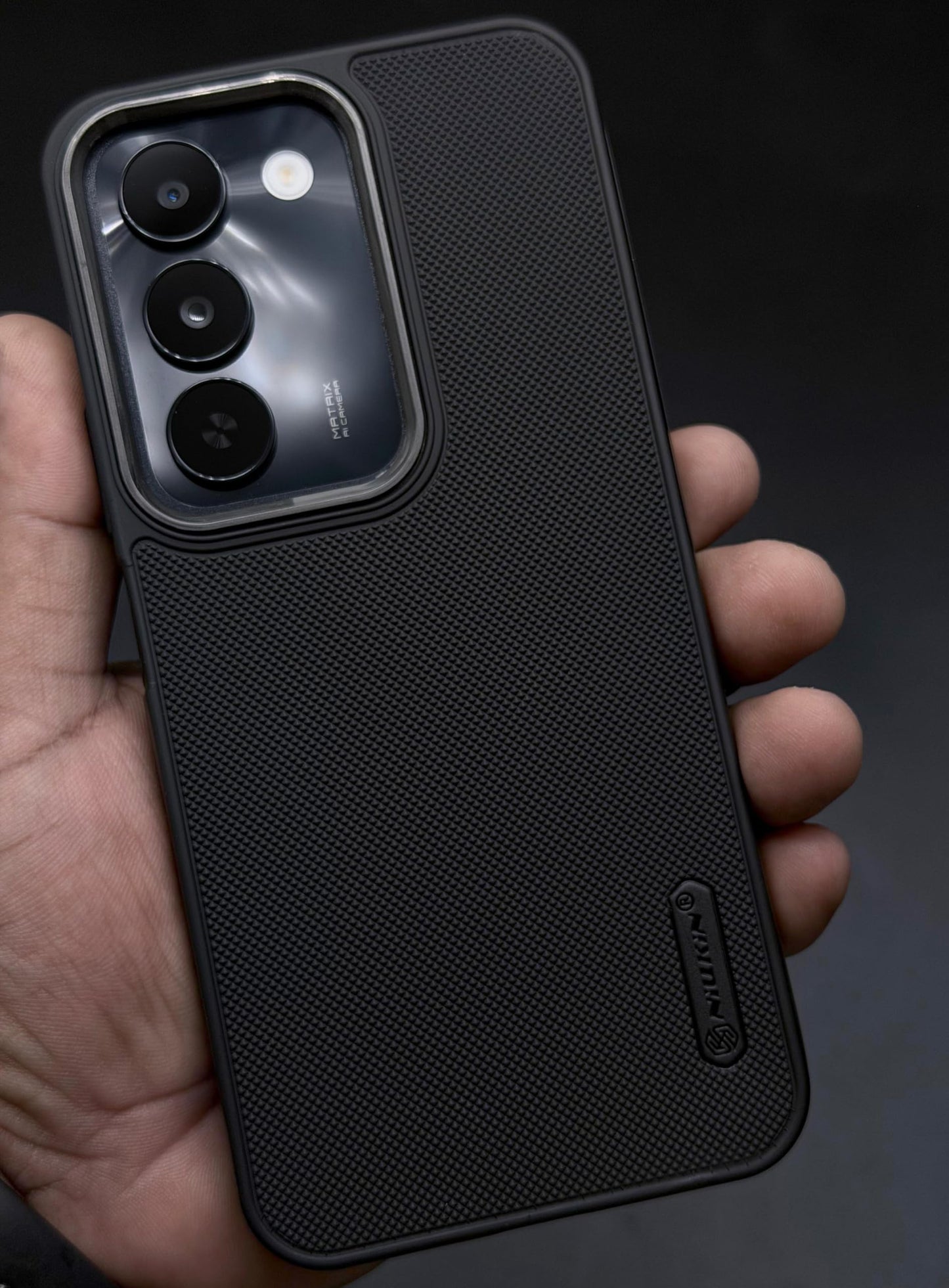 NIUKIN Super Frosted Dotted Case with Camera Ring for Realme C83 5G