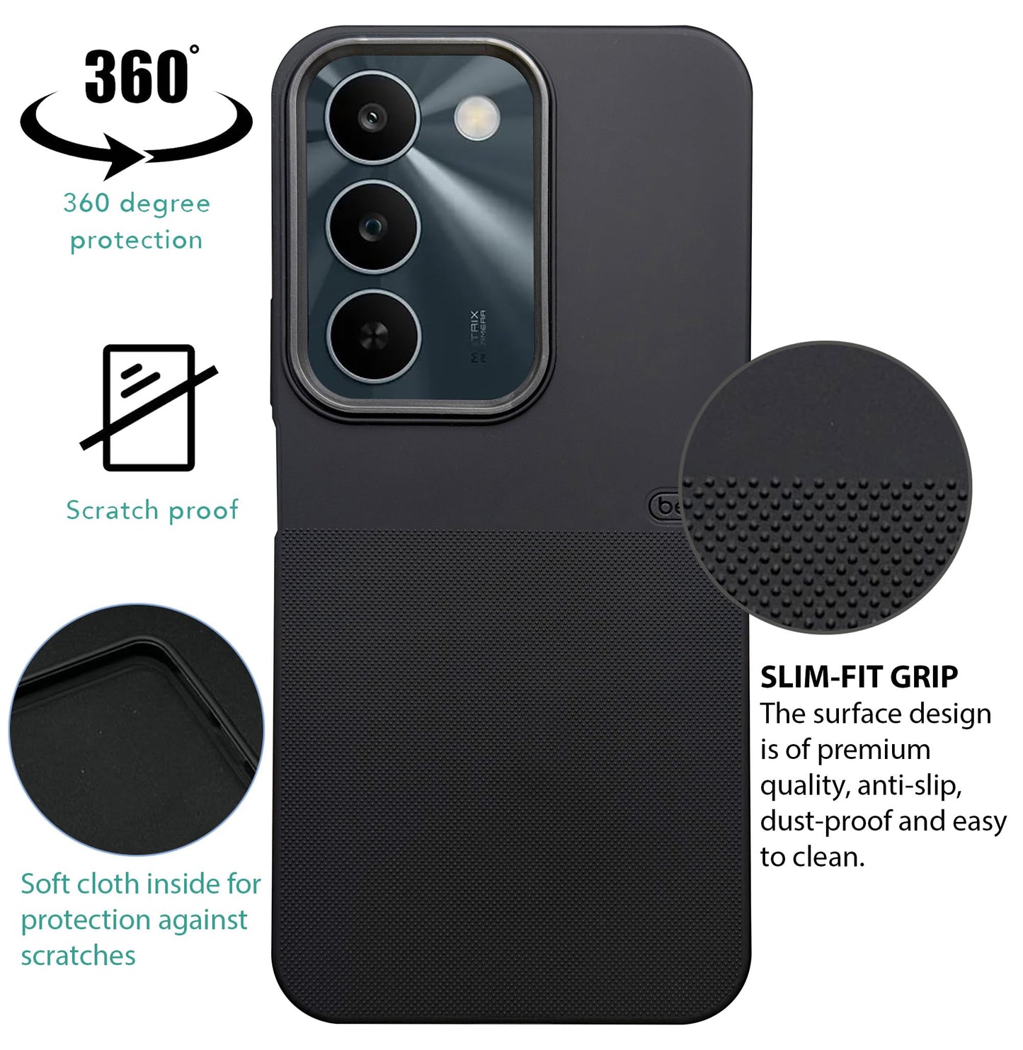 BEOTS Rugged back case for Realme C83 5G