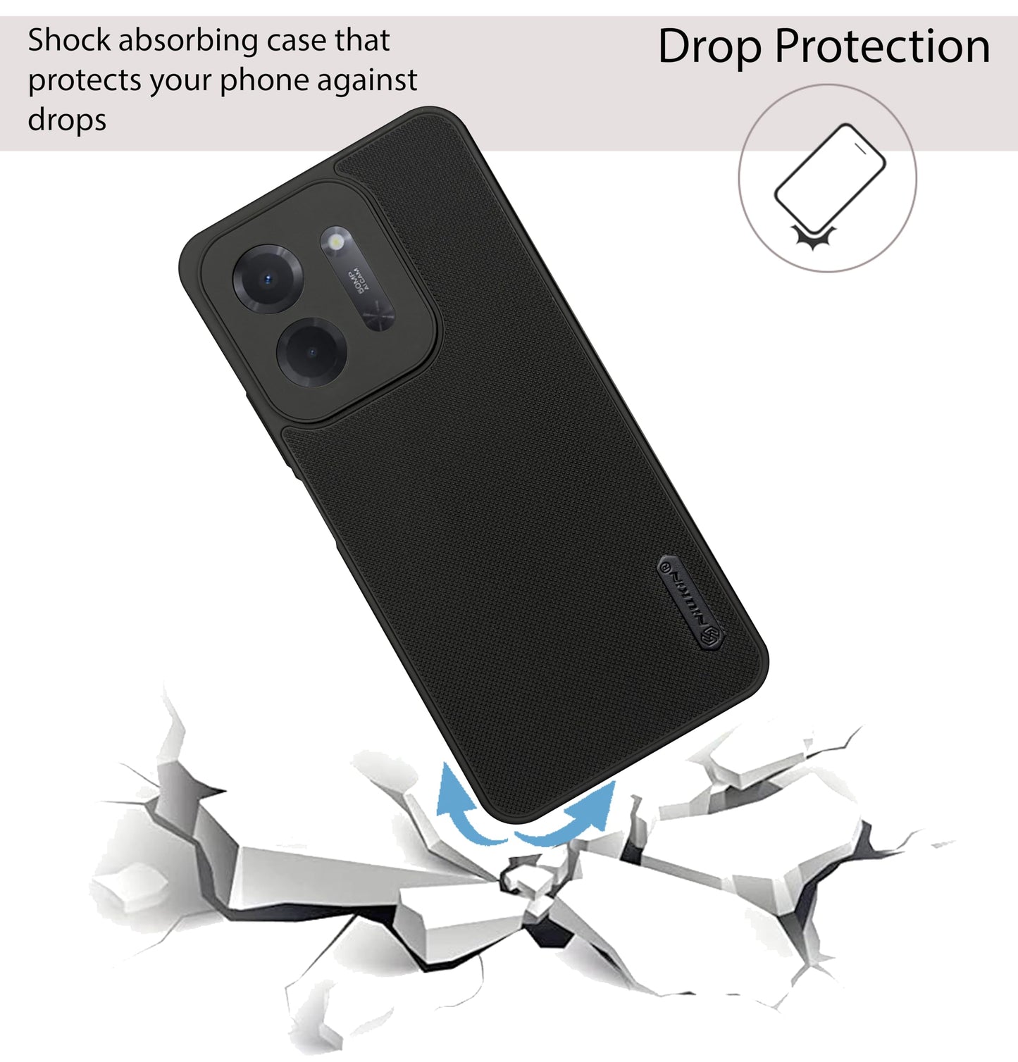 NIUKIN Super Frosted Dotted Case for Xiaomi Poco C85
