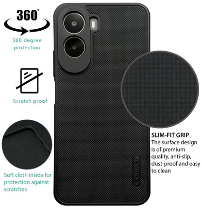 NIUKIN Super Frosted Dotted Case for Xiaomi Poco C85x