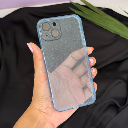 Coblue Soft Glitter Transparent Case with Camera Protection for iPhone 13 Pro Max