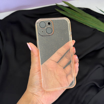 Coblue Soft Glitter Transparent Case with Camera Protection for iPhone 13 Pro Max