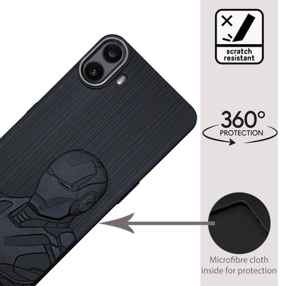 IR Superhero Armor Case with Metallic Camera Ring for CMF Phone 1