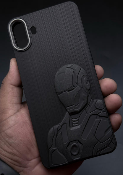 IR Superhero Armor Case with Metallic Camera Ring for CMF Phone 1