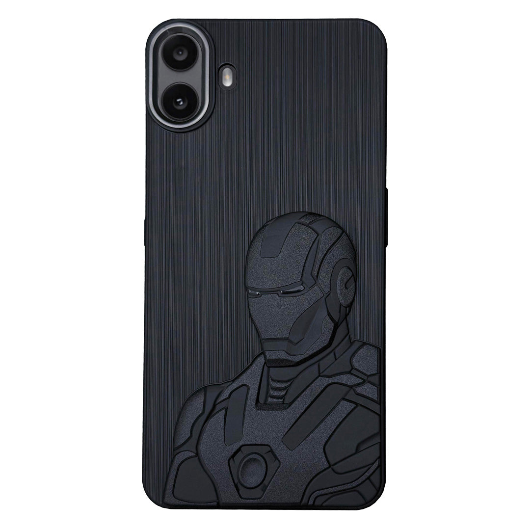 IR Superhero Armor Case with Metallic Camera Ring for CMF Phone 1