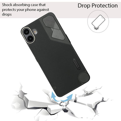 NIUKIN Fancy Super Frosted Dotted Case with Camera Ring for CMF by Nothing Phone 1