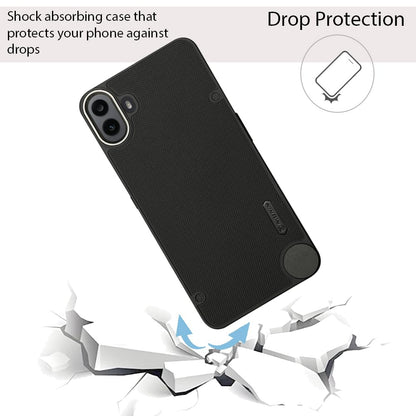 NIUKIN Super Frosted Dotted Case with Camera Ring for CMF by Nothing Phone 1