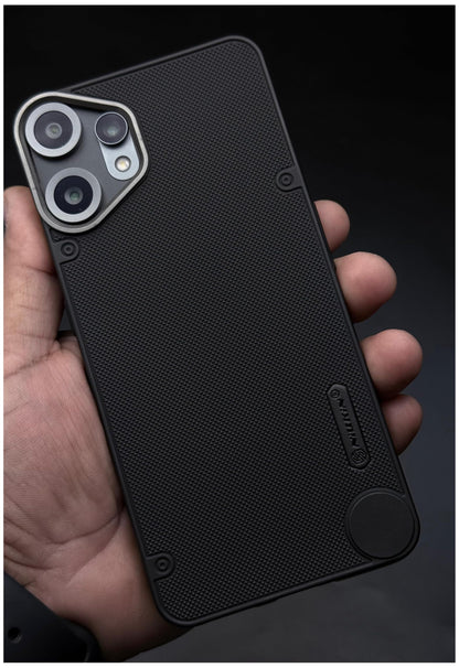 NIUKIN Super Frosted Dotted Case with Camera Ring for CMF by Nothing Phone 2 Pro
