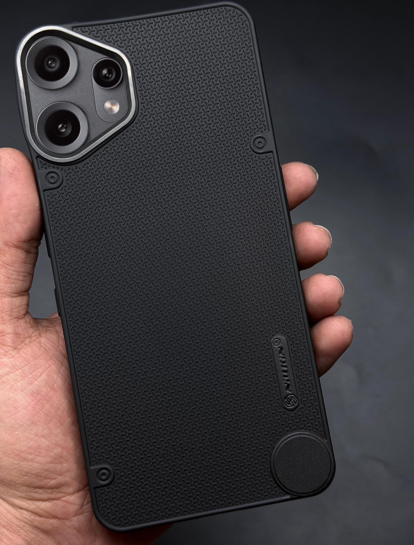 Niukin Grip Guard Back Case with Camera Ring for CMF by Nothing Phone 2 Pro