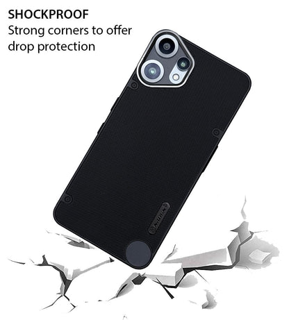NIUKIN Super Frosted Dotted Case with Camera Ring for CMF by Nothing Phone 2 Pro