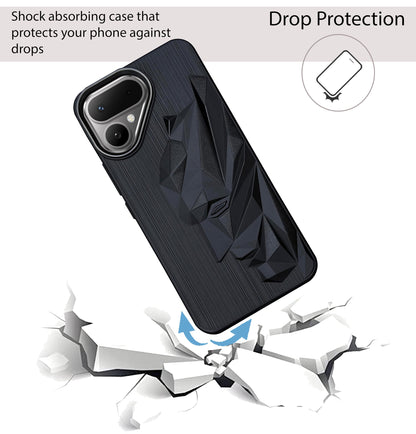 Bt Superhero Case with Camera Ring for Tecno Pova Curve 2
