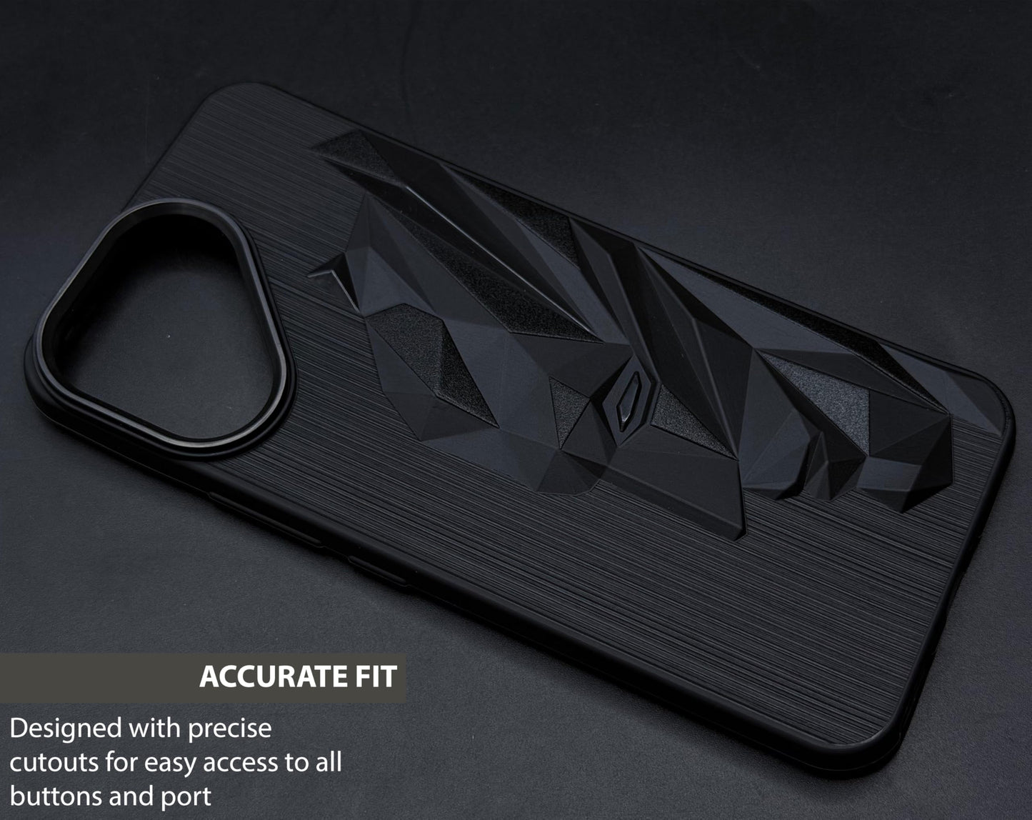 Bt Superhero Case with Camera Ring for Tecno Pova Curve 2