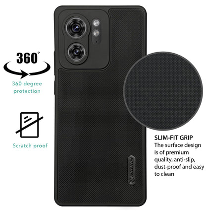 NIUKIN Super Frosted Dotted Case for Moto Edge 40