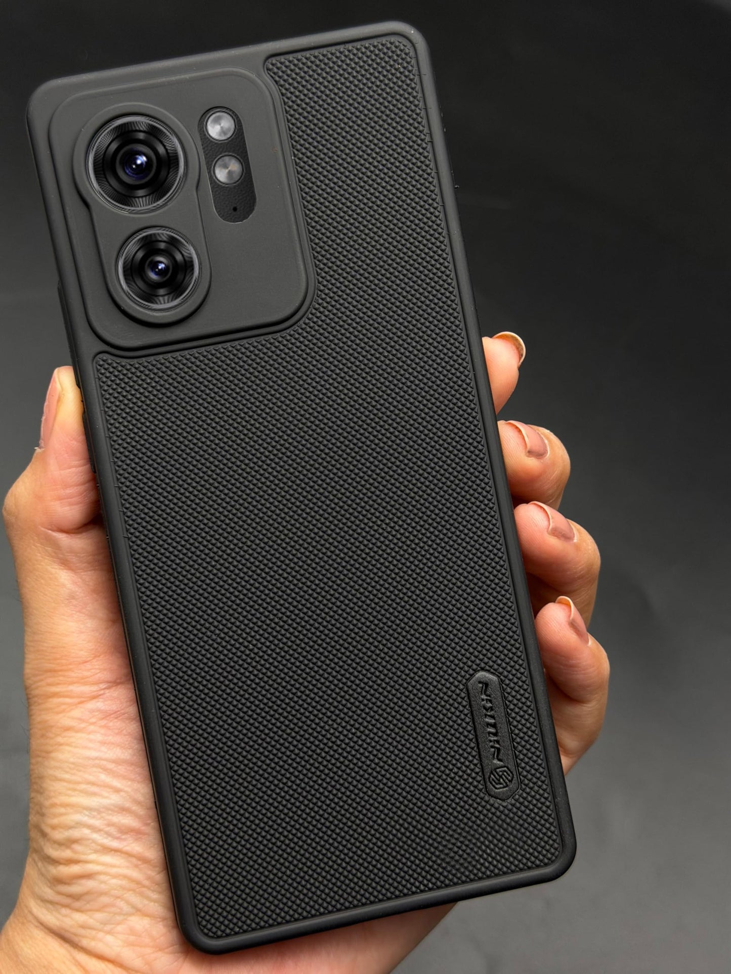 NIUKIN Super Frosted Dotted Case for Moto Edge 40