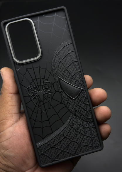 Sp Superhero Web Case with Metallic Camera Ring for Motorola Edge 50 Fusion