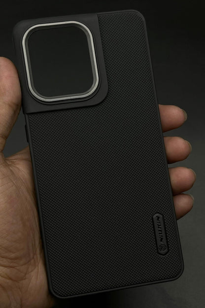 NIUKIN Super Frosted Dotted Case with Camera Ring for Moto Edge 50 Neo
