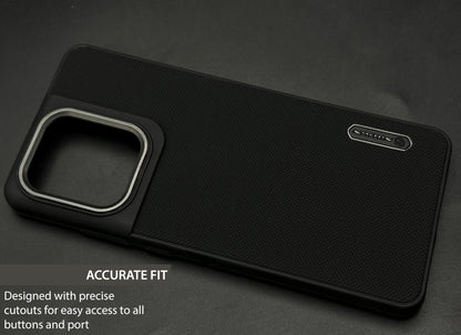 NIUKIN Super Frosted Dotted Case with Camera Ring for Moto Edge 50 Neo