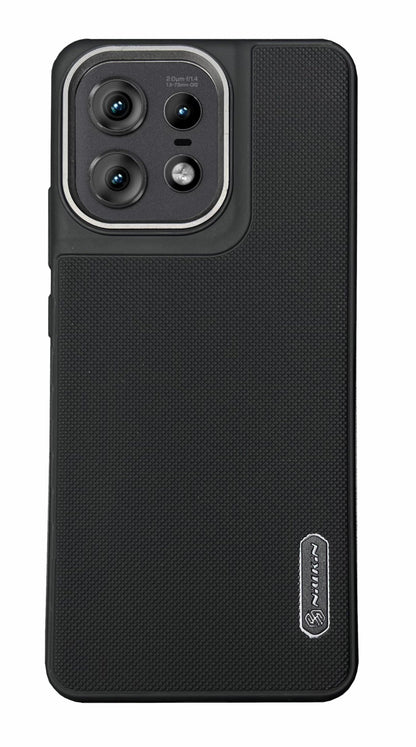 NIUKIN Super Frosted Dotted Case with Camera Ring for Moto Edge 50 Pro