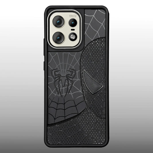 Sp Superhero Web Case with Metallic Camera Ring for Motorola Edge 50 Pro