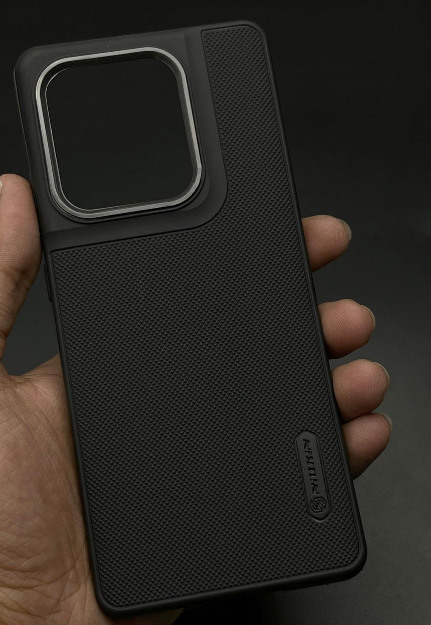 NIUKIN Super Frosted Dotted Case with Camera Ring for Moto Edge 50 Ultra