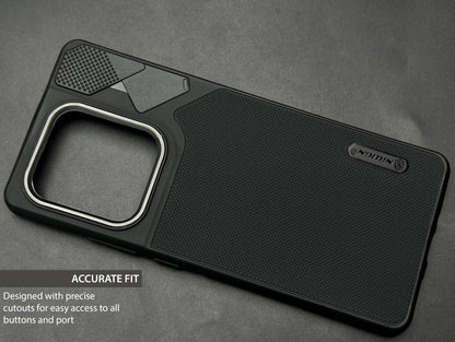 NIUKIN Fancy Super Frosted Dotted Case with Camera Ring for Moto Edge 50 Ultra