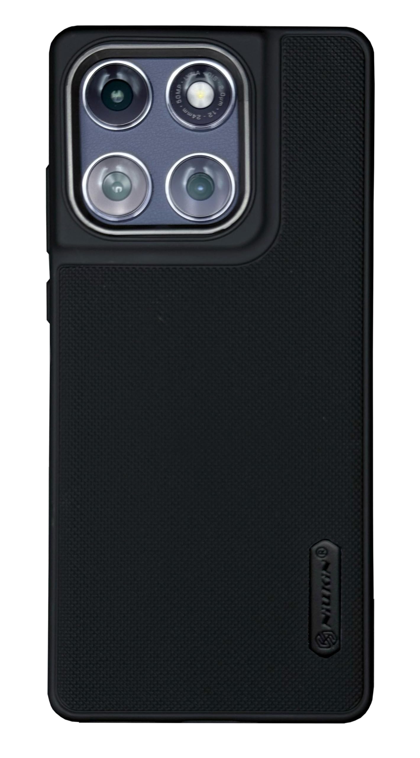 NIUKIN Super Frosted Dotted Case with Camera Ring for Moto Edge 60 Fusion