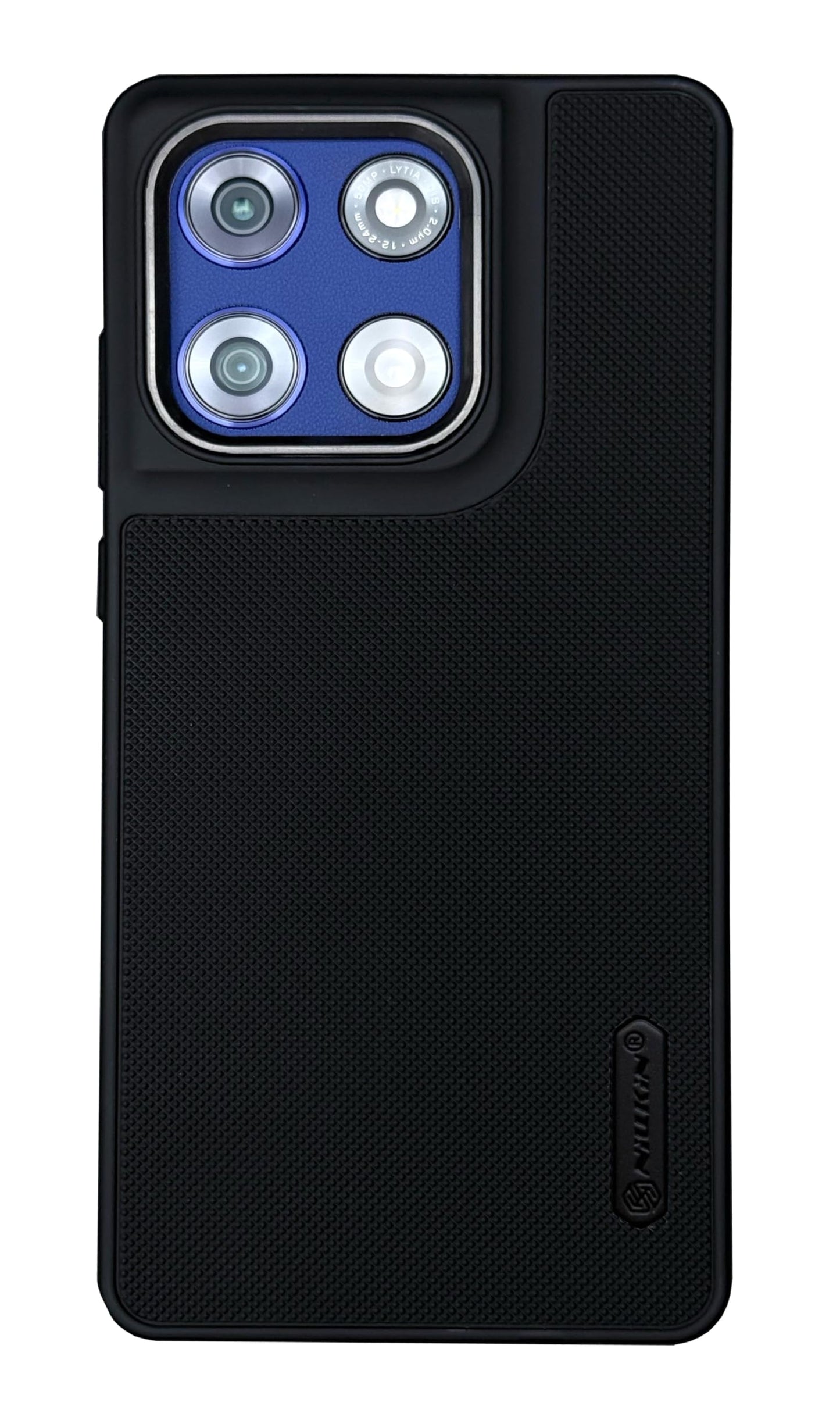 NIUKIN Super Frosted Dotted Case with Camera Ring for Moto Edge 60 Stylus