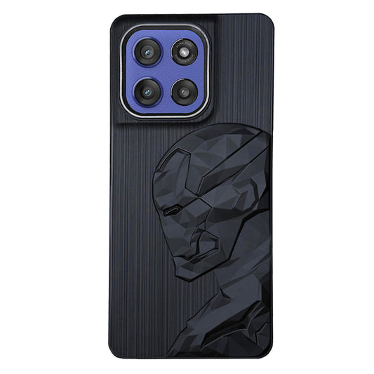IR Superhero Side Face Prism Case with Metallic Camera Ring for Motorola Edge 60 Stylus